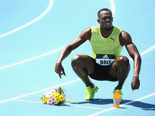 Bolt unhappy with his race in New York