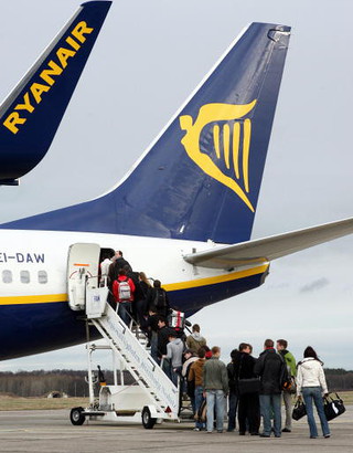 Numerowane miejsca w Ryanair 