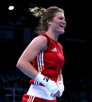 Aneta Rygielska is in semi final in the Women's Boxing Light in Baku