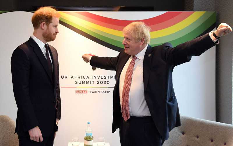 Johnson i książę Harry zachęcali do współpracy gospodarczej z UK