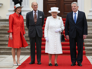 Queen and Prince Philip begin state visit to Germany