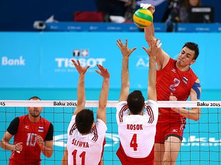 Baku 2015: Russia wins bronze in volleyball