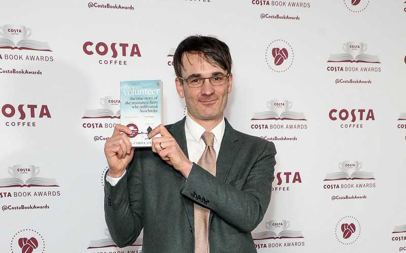 Costa prize: Jack Fairweather wins book of the year with The Volunteer