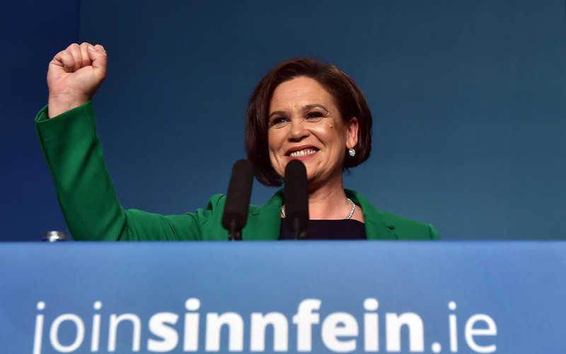 Support for Sinn Féin surges ahead of Irish election