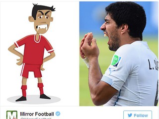 Luis Suarez to feature in a children's book as a vampire 