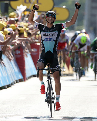 Tour de France: Stybar wygrał etap, Martin pozostał liderem
