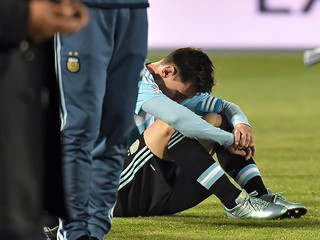 Argentina's Lionel Messi devastated by Copa America loss