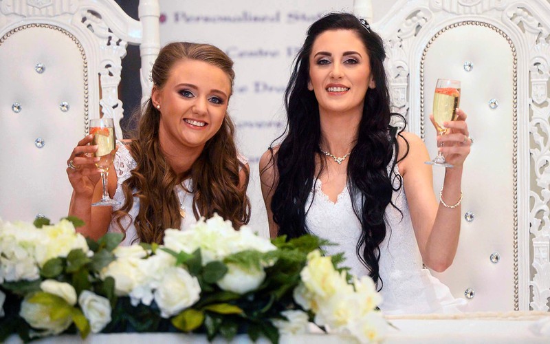 First same-sex marriage takes place in Northern Ireland