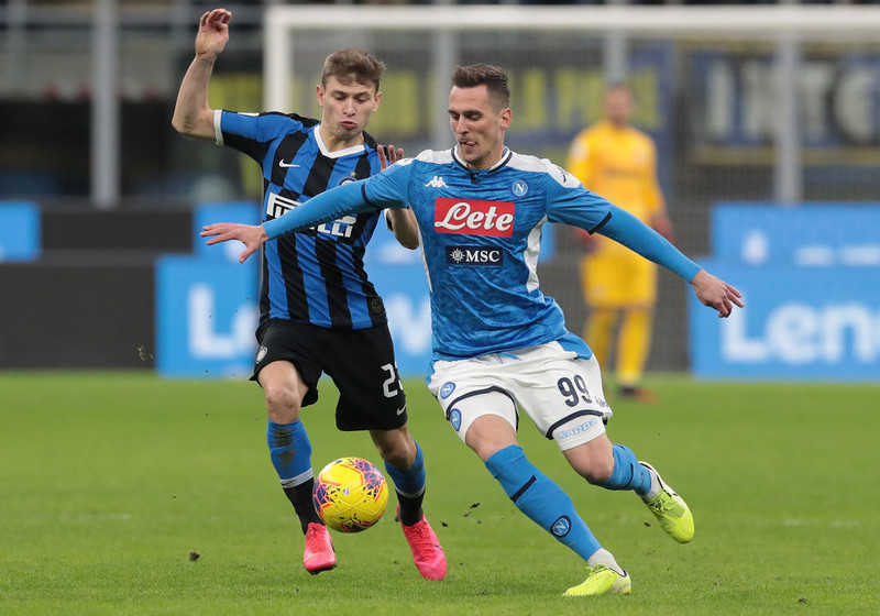 Ruiz stunner gives Napoli 1-0 Coppa Italia first-leg win at Inter