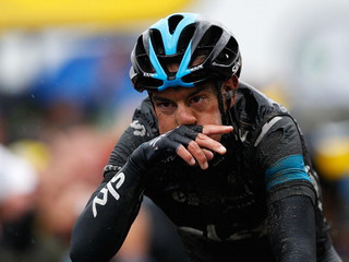 Richie Porte 'punched' as angry Tour de France fans abuse Team Sky riders over doping allegations