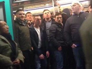 Four Chelsea fans banned from matches over racist incident on Paris Métro