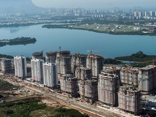 2016 Rio Olympic village 85 percent complete