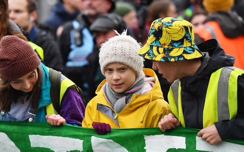 Greta Thunberg joins young climate activists in Bristol: 'We will not be silenced'