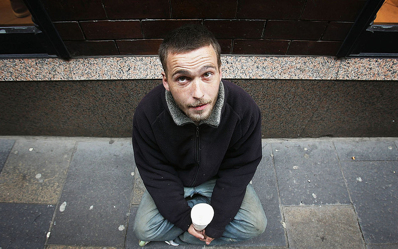 Glasgow: Nowy sposób, żeby pomóc żebrzącym