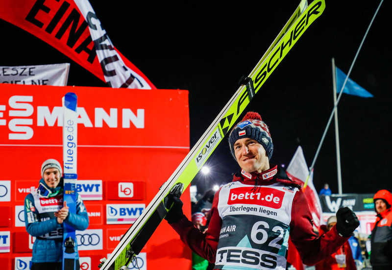 Kamil Stoch won the competition in Lillehammer