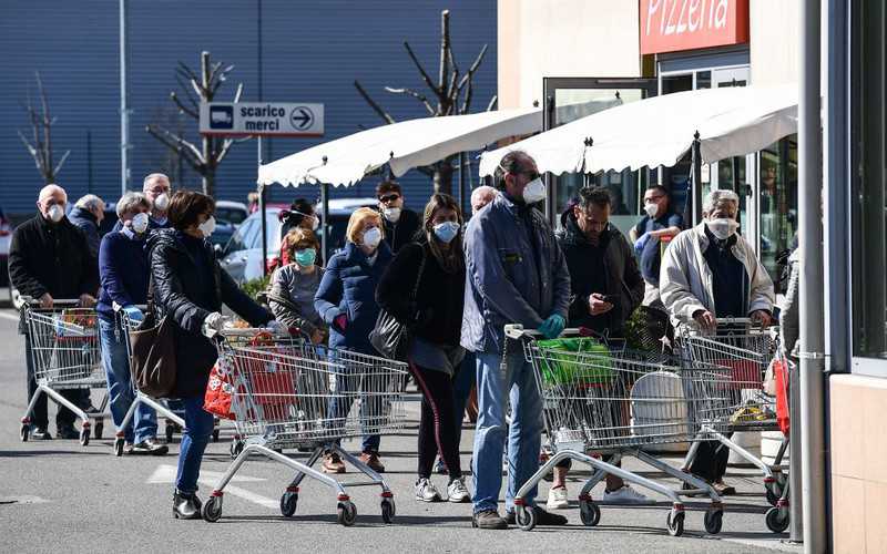 Włoski rząd zamyka sklepy, restauracje i punkty usługowe