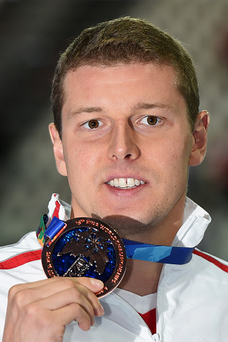 Czerniak of Poland tied for bronze in butterfly at the world swimming championships