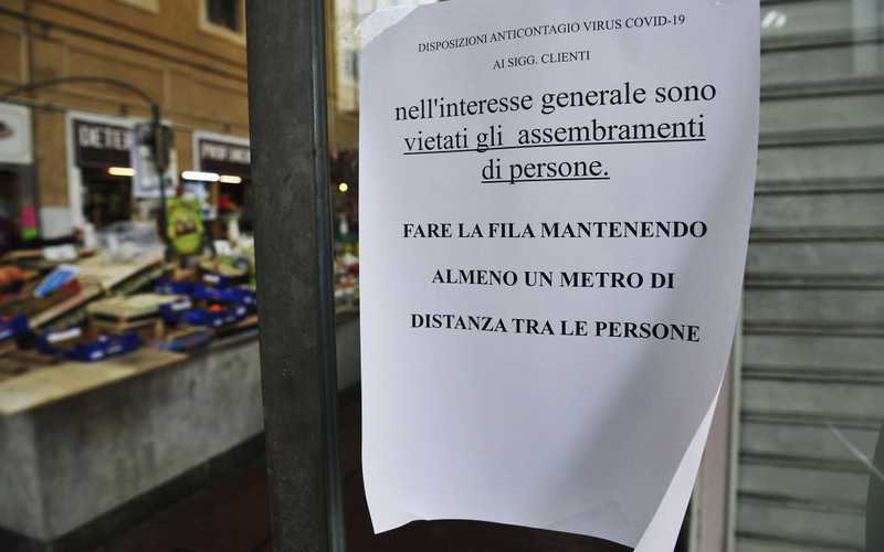 Włochy: Do 1 266 wzrosła liczba zmarłych zakażonych koronawirusem