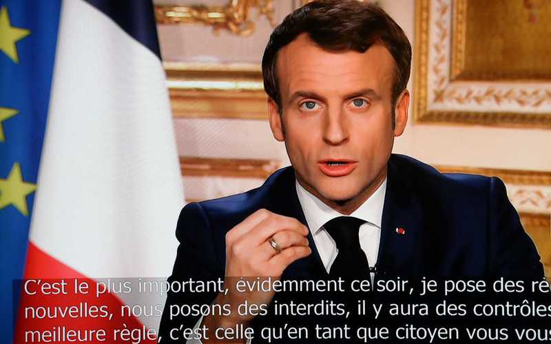 Francja: Macron zapowiada zamknięcie granic w porozumieniu z UE
