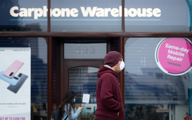 Carphone Warehouse to close all standalone stores at cost of 2,900 jobs
