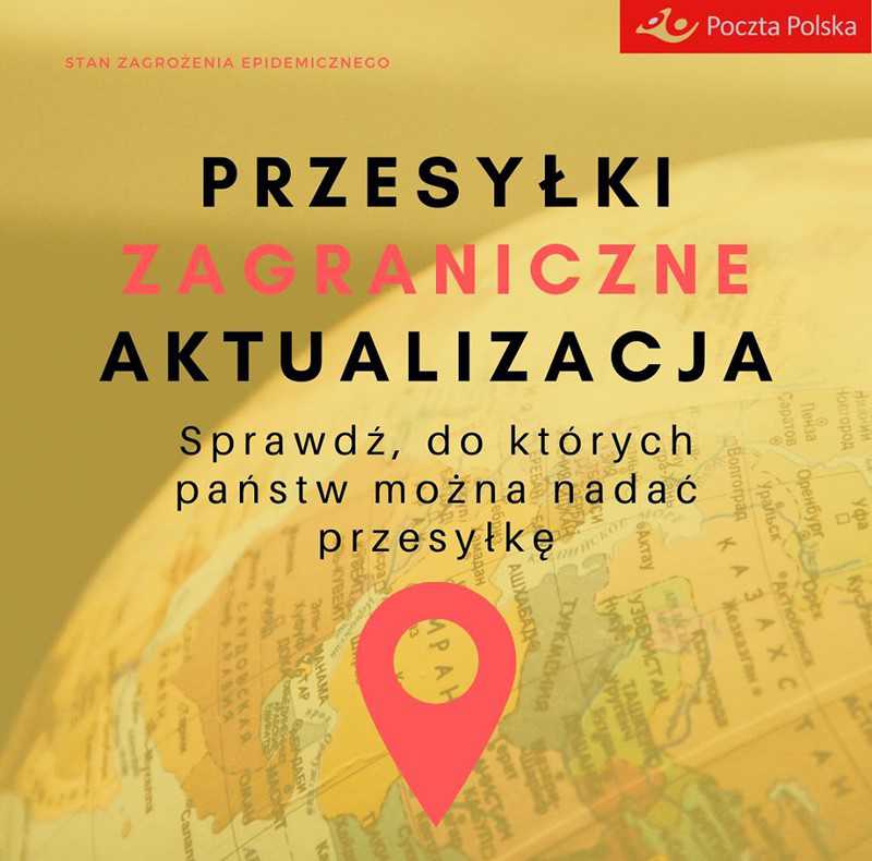 Polish Post has restored sending parcels to Ireland, Australia and Great Britain