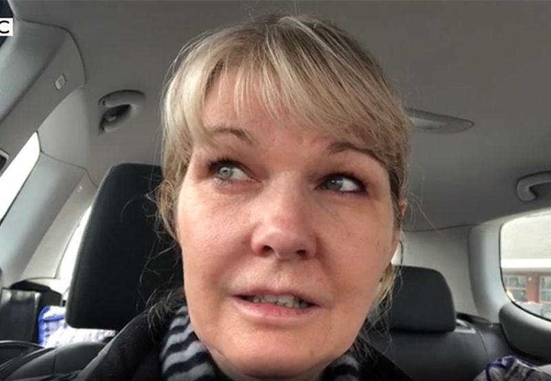 Nurse made an emotional video appeal for people to stop panic-buying a