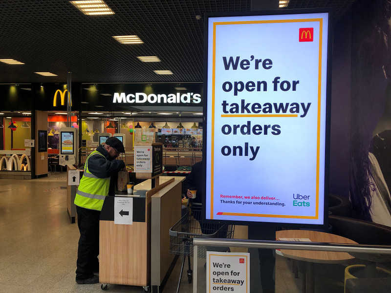 McDonald's i Costa zamykają lokale w Wielkiej Brytanii
