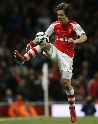 Tomas Rosicky not to play in September?