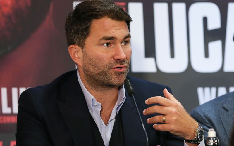 Eddie Hearn fears for boxers amid coronavirus crisis