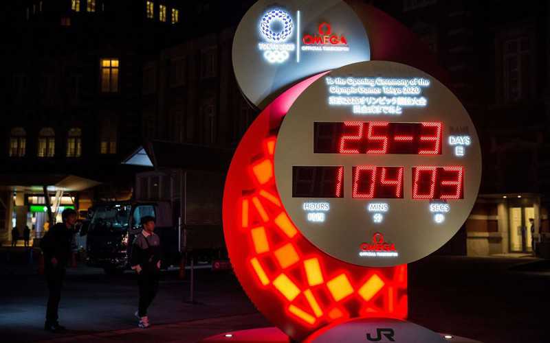 Tokyo: The clock counting down to the games stopped