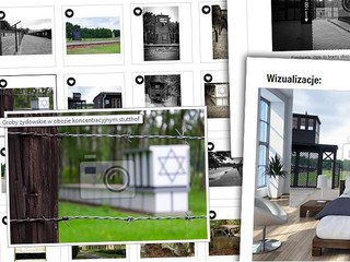 Polish company offered wallpapers with pictures of the concentration camp
