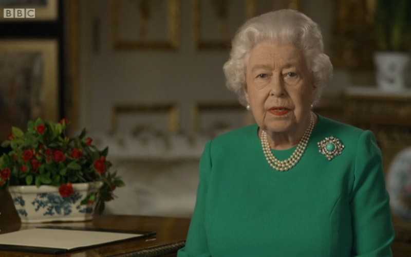 Przemówienie Elżbiety II z drugą najwyższą widownią telewizyjną w tym roku 