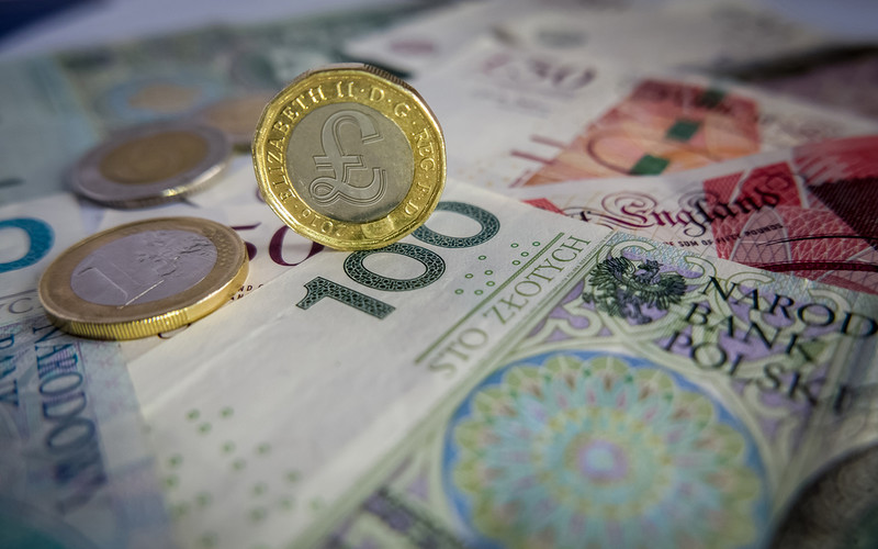 Polski złoty wciąż słabnie. "Funt może wrócić do poziomu 6 złotych"