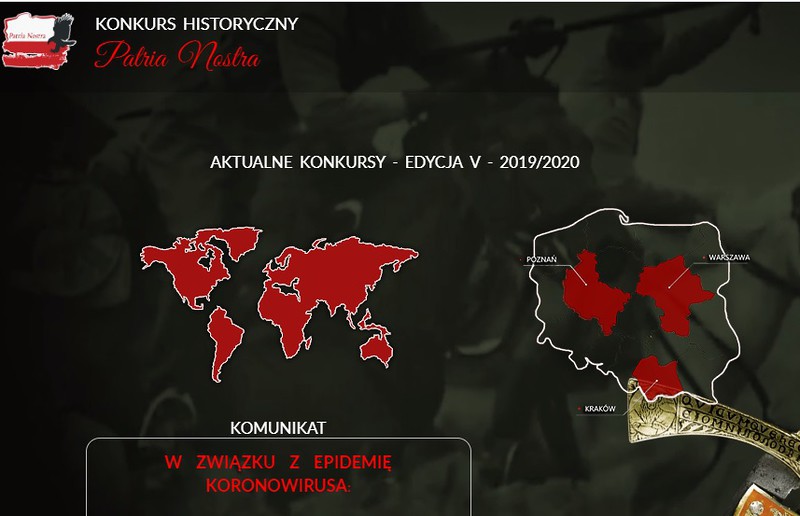 5. edycja konkursu historycznego "Patria Nostra"