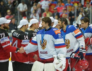 MŚ w hokeju: 85 tys. dolarów kary dla Rosjan za zachowanie po finale