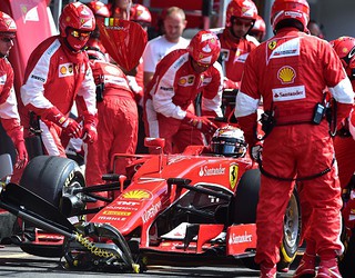 Sebastian Vettel insists Ferrari were not to blame for his tyre blow-out in Belgium
