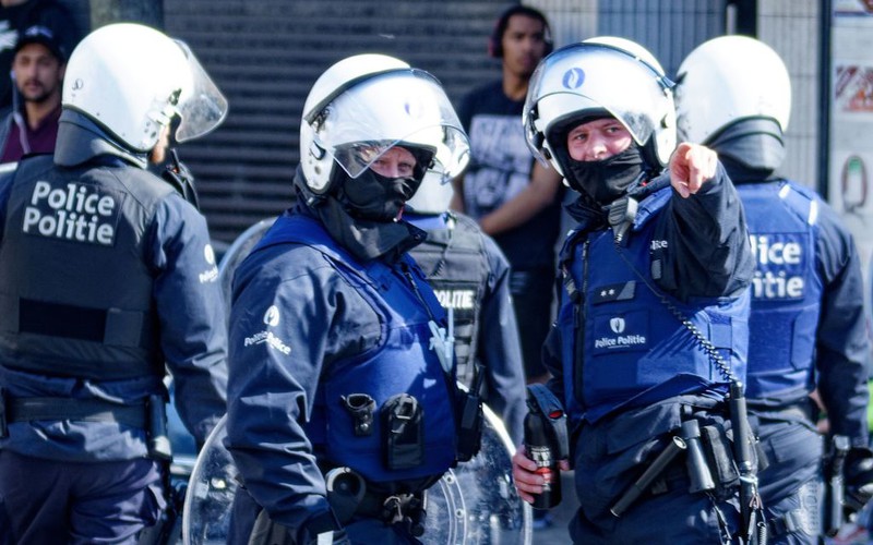 Dozens detained as rioting hits locked-down Brussels