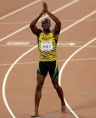 Jamajczyk Usain Bolt najszybszy na 200 m