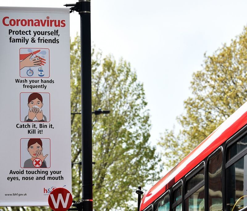 UK: Coronavirus deaths increased by 888, to a total of 15,464