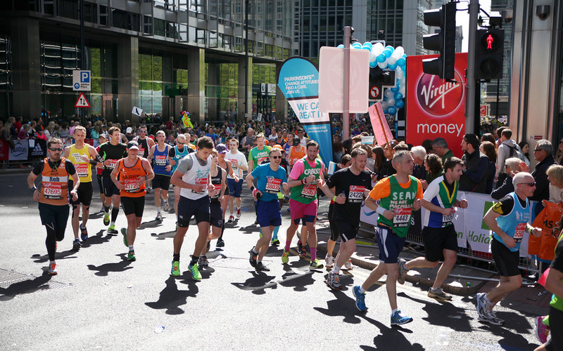  London Marathon - a charity event at the original date of the event