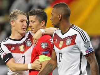Germany moved to the top of Group D with a battling victory over Poland