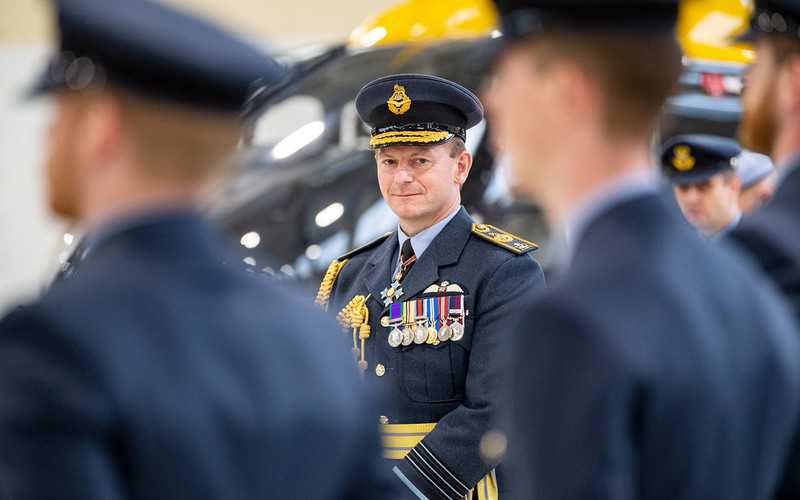 The RAF commander paid tribute to Polish pilots