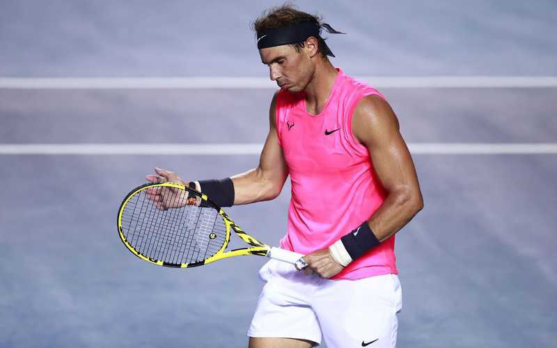 Nadal pessimistic about return to action before 2021