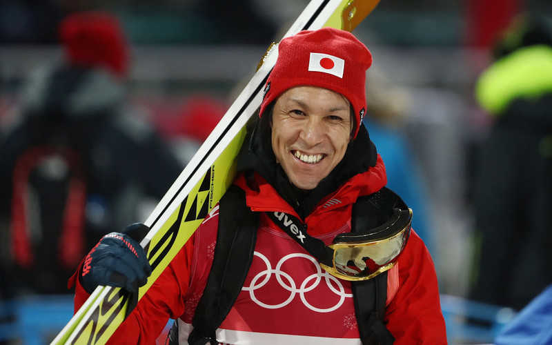Ski jumper Noriaki Kasai recognized by Guinness for most World Cup starts