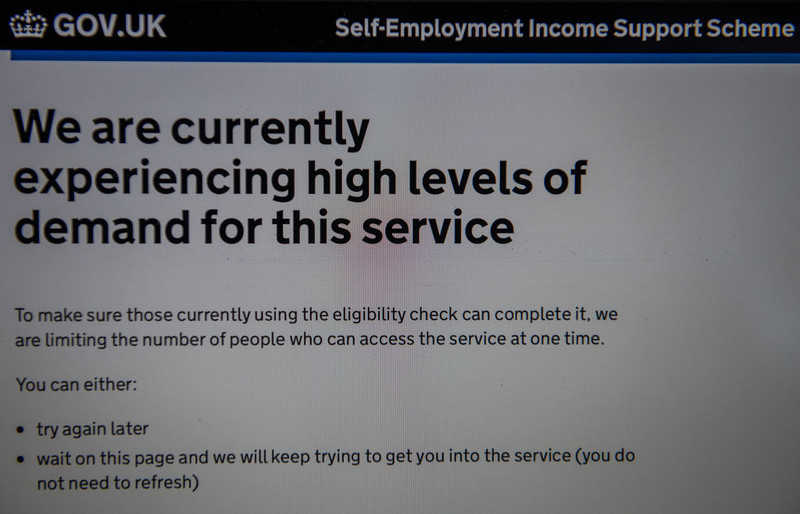 Ponad milion samozatrudnionych w UK sięgnęło po pomoc finansową