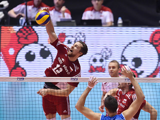 Poland third at men's volleyball World Cup