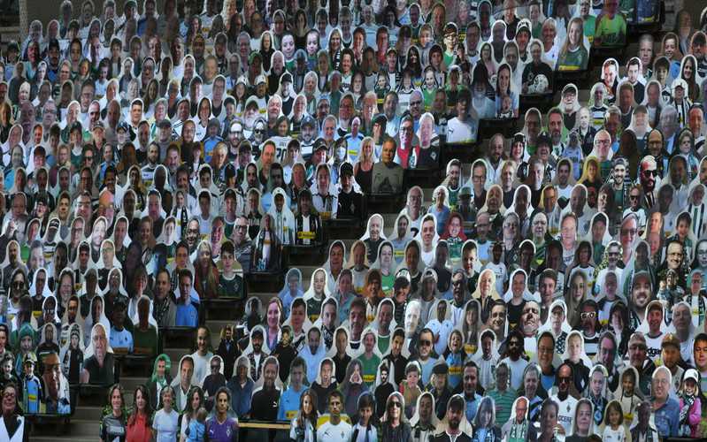 Borussia Monchengladbach to be greeted by 13,000 cardboard cut-out fans at next Bundesliga match