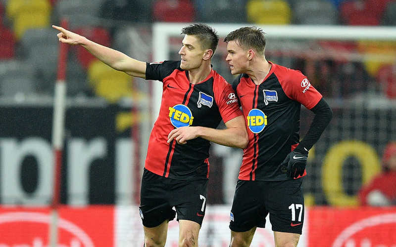Krzysztof Piatek spot on to earn Hertha Berlin a draw at RB Leipzig