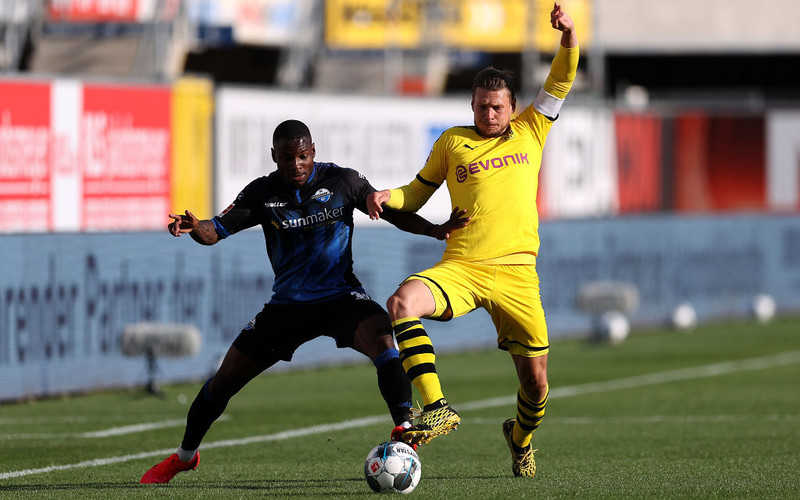 Dortmund thrash Paderborn in German league