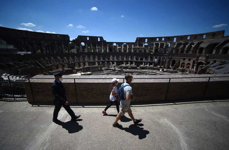 Rome: Colloseum open to public after 84 days of silence